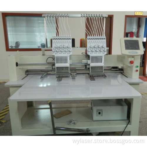 Machine Embroidery Wonyo 2 Head Embroidery Machines Commercial Embroidery Machiens